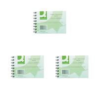 Q-Connect Wiro Bound Carbonless Bk (Pack of 3)