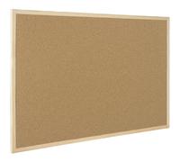 Q-Connect Wooden Frame 400 x 600 mm Cork Board