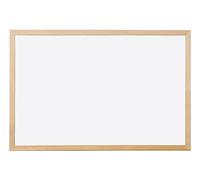 Q-Connect Wooden Frame Whiteboard 600 x 400 mm