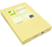 Q-Connect Yellow A4 Copier Paper 80gsm Ream (Pack of 500) KF01096 a4