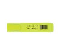 Q-Connect Yellow Highlighter Pen (Pack of 10) KF01111