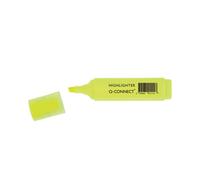 Q-Connect Yellow Highlighter Pen (Pack Of 10) - Kf01111
