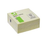 Q-Connect Quick Note Cube 76 x 76mm Yellow Ref KF01346