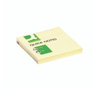 Q-CONNECT Q CONNECT QUICK STICKY NOTE 76X76MM YLW