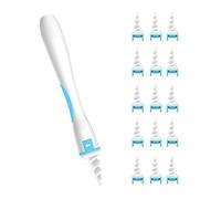 Q Grips Ear Wax Cleaners UK, Safe Ear Wax Removal Tool - 16pc Soft Replacement Tips Suitable for Adult & Kids