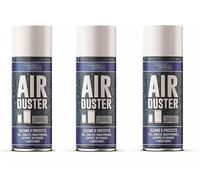 Q&H 400ML Aerosol Air Duster Spray Paint Protect Electronic Equipment - Compressed Canned Air Sprays Remove Dust Debris Dirt Cleaner - Ideal PC Laptops Tablet Smartphone Keyboard Fan Car Remover (3)