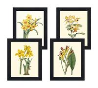 Q.Hou 8x10 Picture Frame Black Photo Frames Packs 4 with High Difinition Glass for Tabletop or Wall Decor (QH-PF8X10-BK)