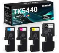 Q-image TK5440 Toner Cartridges Compatible with Kyocera TK-5440 TK 5440 Toner Replacement for ECOSYS MA2100 MA2100cwfx MA2100cfx PA2100 PA2100cx PA2100cwx Printer (Black, Cyan, Magenta, Yellow)