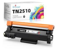 Q-image TN2510 TN 2510 Toner Cartridge Compatible for Brother TN-2510 for Brother DCP-L2620DW DCP-L2627DW DCP-L2660DW HL-L2400DW HL-L2400DWE HL-L2445DW HL-L2447DW MFC-L2800DW MFC-L2835DW MFC-L2860DW