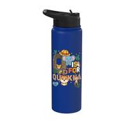 Q is for Quokka Zoo Animals Zoo Trip Jungle Zoo Day Stainless Steel Insulated Water Bottle