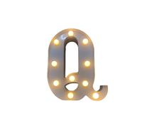 (Q) LED English Letter And Symbol Pattern Night Light Home Room Proposal Decor Creative Modeling Lights For Bedroom Birthday Party