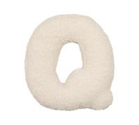 (Q) New English Letter Plush Pillow Alphabet Letter Shape Pillow for Sofa Bed Couch Office Car Seat Pillow for Sofa Bedroom Living Room