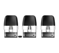 Q Pods Compatible with Geek Vape Sonder Q, Wenax Q, Q Mini, Digi Q, AQ, Wenax Q PRO Kit, Replacement Pod, 3 Pack, (1.2 ohm)