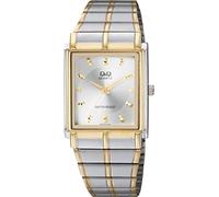 Q&Q Analog Off-White Dial Men's Watch-QA80-401