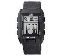 Q&Q Men's Quartz Digital Watch with Resin Strap M200J002Y