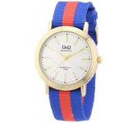 Q&Q Men's Quartz Watch Milano Q752J111Y with Textile Strap