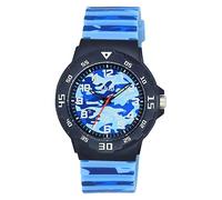 Q&Q Men's Watch Silicone Strap Pin Buckle 10 Bar Analogue Quartz