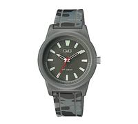 Q&Q WATCHES Unisex Analogue Digital Quartz Watch with Polyurethane Strap V35A-004VY, Multicoloured, Chronograph, Digital, Multicolored, Chronograph, Digital