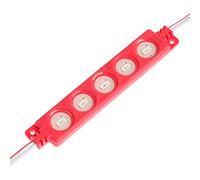 Q QINGCHEN Red LED Module DC12V 1.2 W Decorative Light for Letter Sign Advertising Lightbox with Tape Adhesive Backside (200PCS Pack)