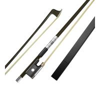Q QINGGE Carbon Fiber Violin Bow 4/4 student outfit bows Violin Bow Natural Horse Hair for Porfessional Player pretty bow