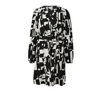 Q/S by s.Oliver Women's 2140632 Dress, Black|White, 10