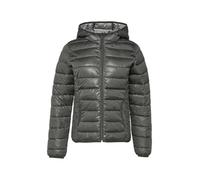Q/S by s.Oliver Women's 2149998 Quilted Jacket, 9666 Grey, XL