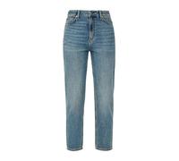 Q/S by s.Oliver Women's Ankle Jeans, Mom Fit Blue Clothing, 36, Blue, 36W x 32L