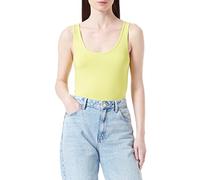 Q/S by s.Oliver Women's Sleeveless T-Shirts, Yellow, Large