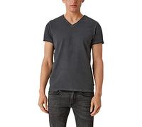 Q/S designed by Men's Short-Sleeved T-Shirt, Grey/Black, S