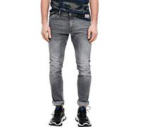 Q/S designed by - s.Oliver Men's 44.899.71.3221 Slim Jeans, Grey (Denim Grey 95z4), W32 (Size: 32/32)