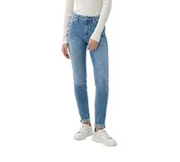 Q/S designed by Women's 2119799 Jeans, fit: Sadie Skinny Leg, Blue, 34W x 36L