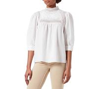 Q/S designed by Women's Blouse 3/4 Sleeves, White, 8