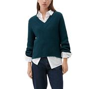 Q/S designed by Women's Knitted Jumper, Green, XS