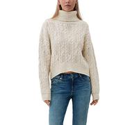 Q/S designed by Women's 2119042 Knitted Jumper, White, XXL