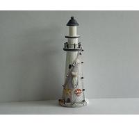 Q SHABBY CHIC 42CM ORNAMENTAL LIGHTHOUSE