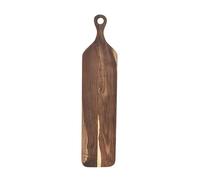 Q-Sharp Extra Large Indian Rosewood Paddle Chopping Food Serving Sharing Platter Board 69 x 20 cm