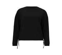Q SPORTSWEAR Women's Karina Sweatshirt, 1001 Black, 44 (EU)
