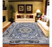 Q Style Modern RADA Rugs Living Room - Luxury Soft Area Rugs for Bedroom Hallway Runner Carpet - Washable Traditional Rug Indoor Mats (Grey, 240 x 320 cm)