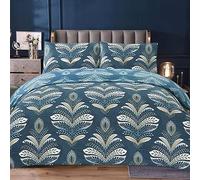 Q Style Quilted Printed Patchwork Bedspreads, Soft Microfiber Lightweight Quilted Bedspreads Coverlet All Season Bedding Set (Jasmine Teal, Single)
