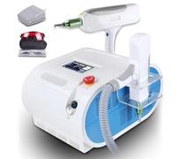 Q Switch ND YAG Laser Machine for Tattoo & Eyebrow Removal, with Red Light for Skin Rejuvenation - Professional Pigmentation Treatment Device for Salon & Studio