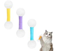 Q Tip Cat Toy, Qtip Cat Toy, Giant Cotton Swab Catnip Toy, Interactive Kitty Chew Q-Tip Kicker Sticks, Big Soft Plush Catnip One Swabs Teething Toy for Home Pet Cats (C)