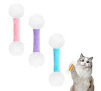 Q Tip Cat Toy, Qtip Cat Toy, Giant Cotton Swab Catnip Toy, Interactive Kitty Chew Q-Tip Kicker Sticks, Big Soft Plush Catnip One Swabs Teething Toy for Home Pet Cats (B)