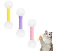 Q Tip Cat Toy, Qtip Cat Toy, Giant Cotton Swab Catnip Toy, Interactive Kitty Chew Q-Tip Kicker Sticks, Big Soft Plush Catnip One Swabs Teething Toy for Home Pet Cats (D)