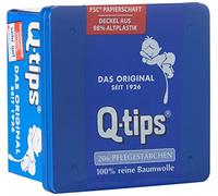 Q-tips 100% Pure Cotton Swabs, Dice Box, 1 x 206 Units