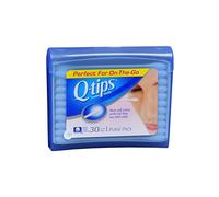 Q-tips, Cotton Swabs, On-The-Go, 30 Swabs