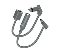 Q-View For Starlink Gen 2 Cable SPX Plug to RJ45 Female Connector Adapter Router & Dish Waterproof (Dual Set)