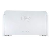 Q-View Latest Sky Q Booster Wall Mount Bracket (White) - Made in the UK - by Q-View (SE210UK, Plastic)