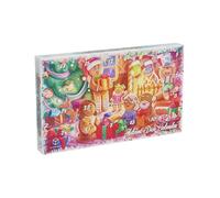 Q Workshop advent calendar 2025 | 24-day holiday dice with exclusive 8-piece Christmas dice set + 15 random dice