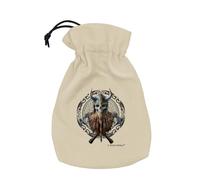 Q-Workshop, Anne Stokes Dice Pouch Viking Skull