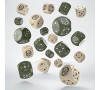 Q-Workshop BNIB Crosshairs Compact D6: Beige & Olive